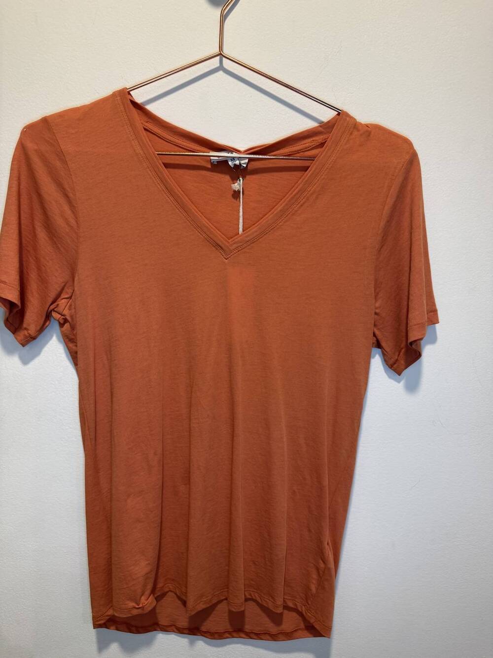 NEW ANOTHER LOVE women's jordan v-neck tee in sagebrush